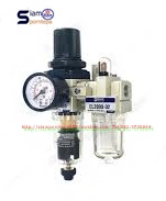 EC2010-02D Filter regulator 2 Unit size 1/4" Auto ฟิลเตอร์ เรกกูเลเตอร์ Pressure 0-10bar 150 psi